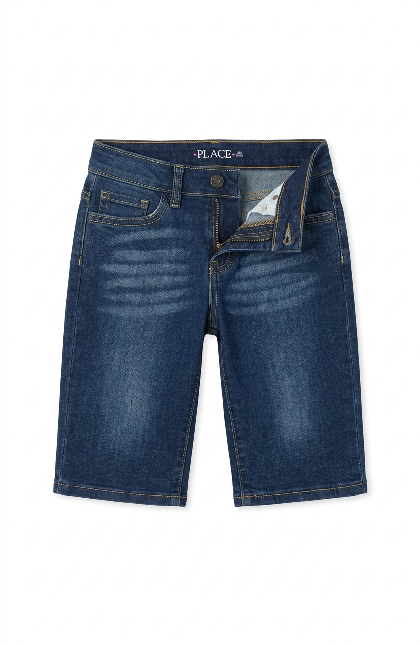 Girls Capri Jeans Shorts