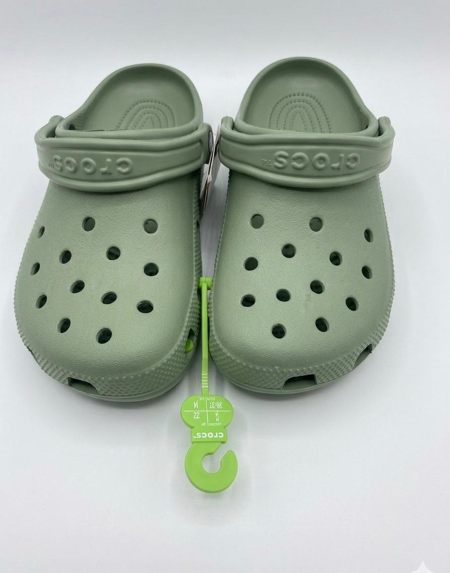 Sage Green Crocs